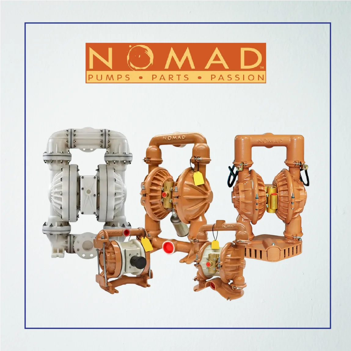 Bombas neumáticas NOMAD para aplicación minera