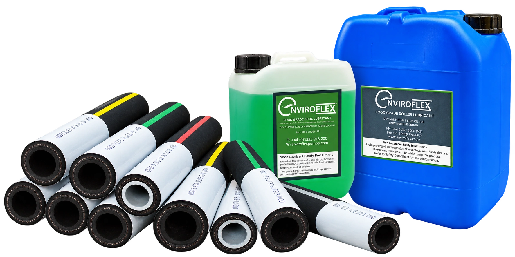 Mangueras y lubricantes para bombas peristálticas
